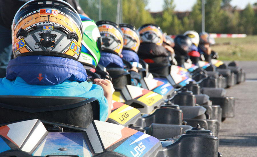Les conditions de conduite d'un kart